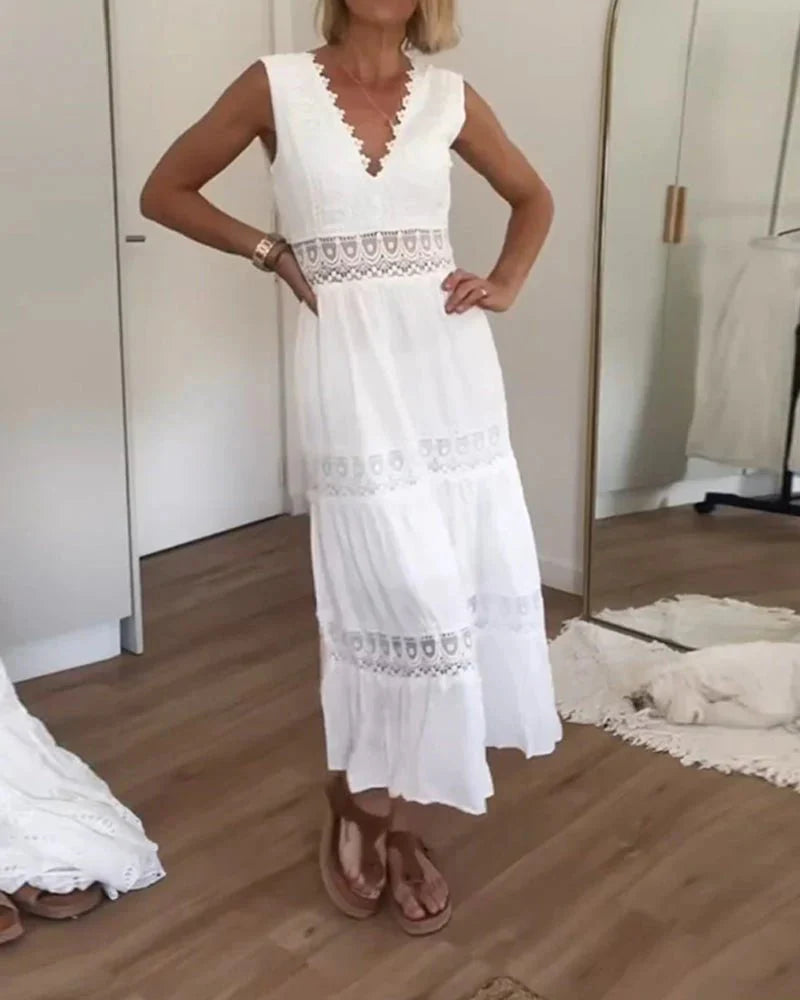 Claire™ | Elegant Summer Dress – Flattering Fit & Lightweight Comfort