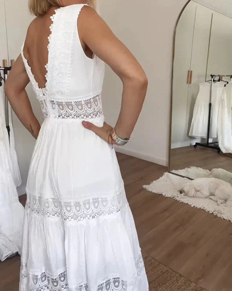 Claire™ | Elegant Summer Dress – Flattering Fit & Lightweight Comfort