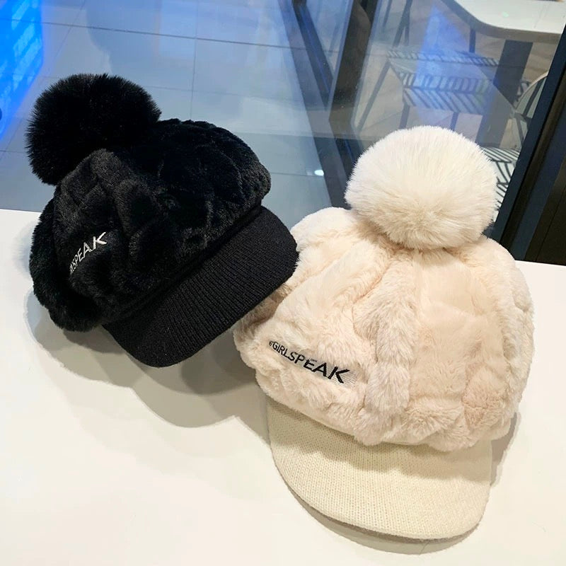 Lina™ | Cozy Winter Short-Brim Hat
