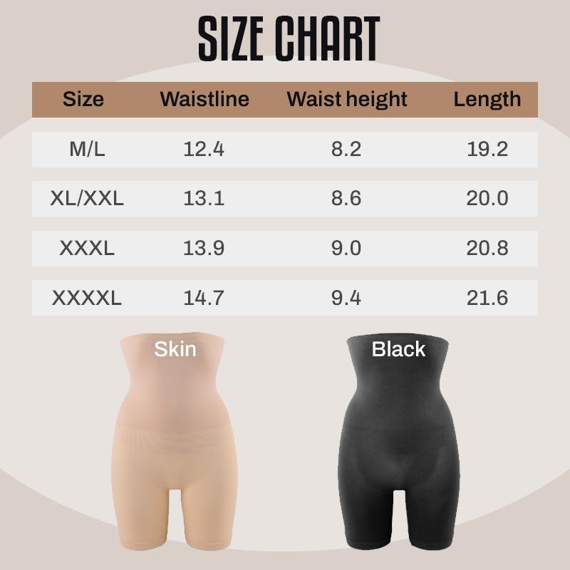 Noor™ | Formande Högmidjade Shapewear Shorts | 1 + 1 GRATIS
