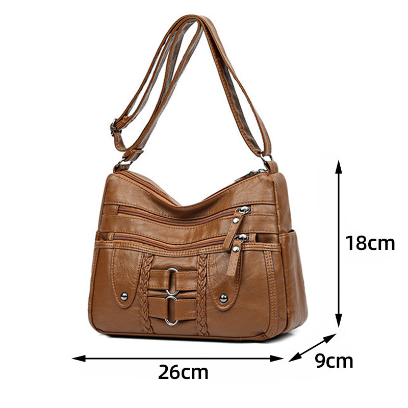 Elara™ | Vintage PU-väska