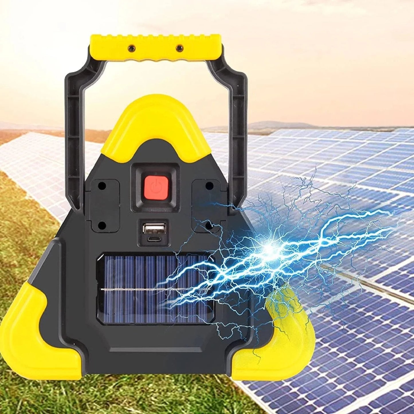 SafeBeam™ | LED Varningslampa för Bil & Camping