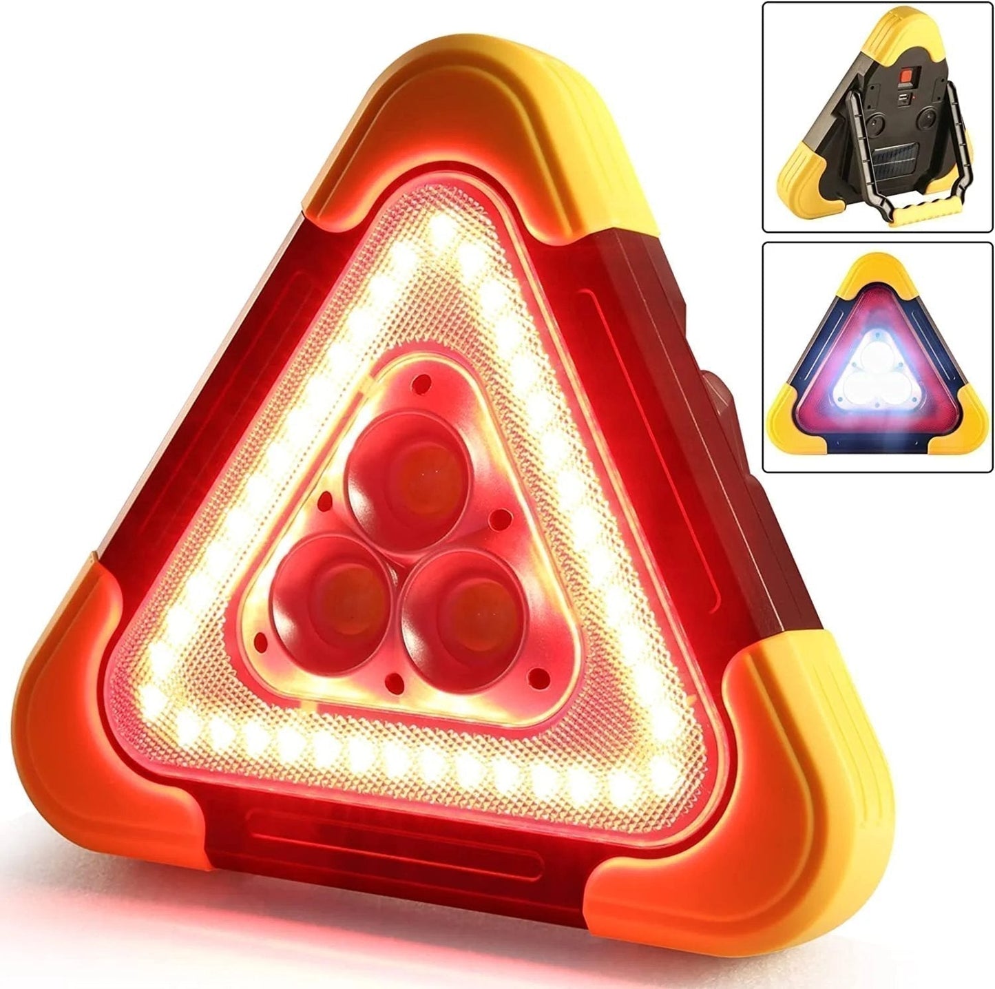 SafeBeam™ | LED Varningslampa för Bil & Camping
