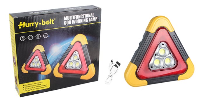 SafeBeam™ | LED Varningslampa för Bil & Camping