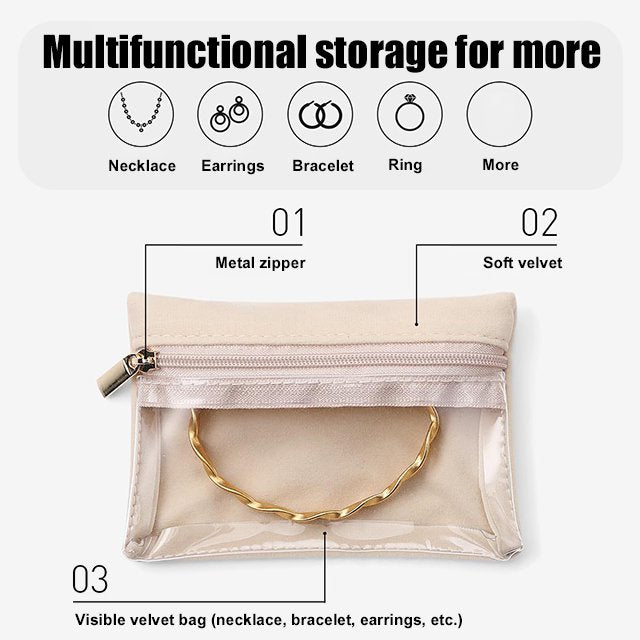 Livia™ | Lyxigt Smyckesetui Organizer