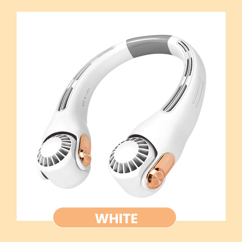 ArcticFlow™ | 360° Neck Fan – Hands-Free Cooling & Whisper-Quiet Comfort