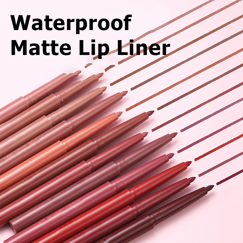 Mila™ | Vattentät Matt Lip Liner Set | 1 + 1 GRATIS