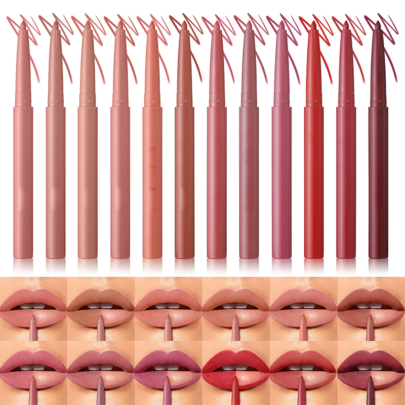 Mila™ | Vattentät Matt Lip Liner Set | 1 + 1 GRATIS