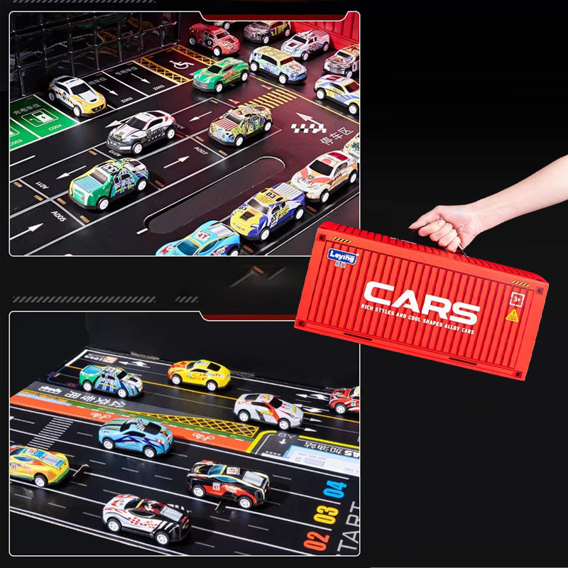 TurboGarage™ | Mini Bilar med Inbyggt Garage