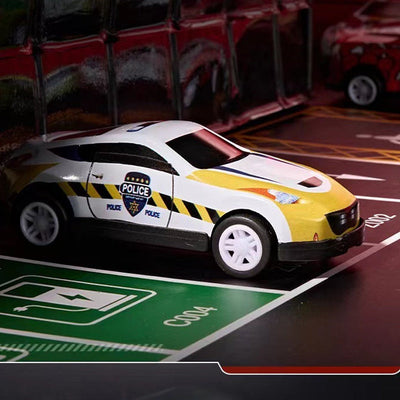 TurboGarage™ | Mini Bilar med Inbyggt Garage