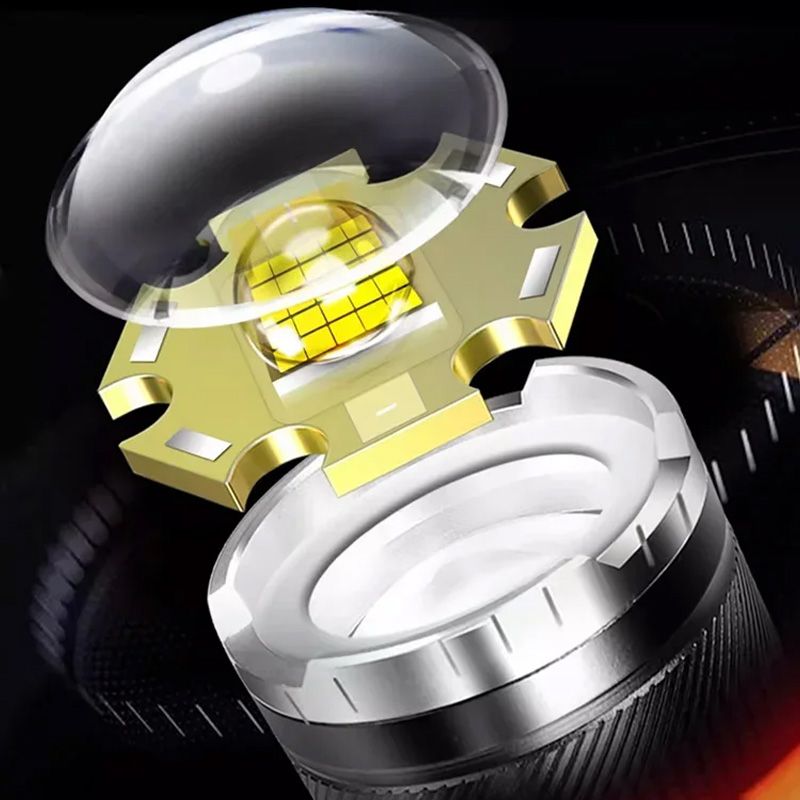 Raven™ | Ultrastark Zoomficklampa
