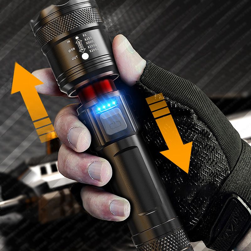 Raven™ | Ultrastark Zoomficklampa