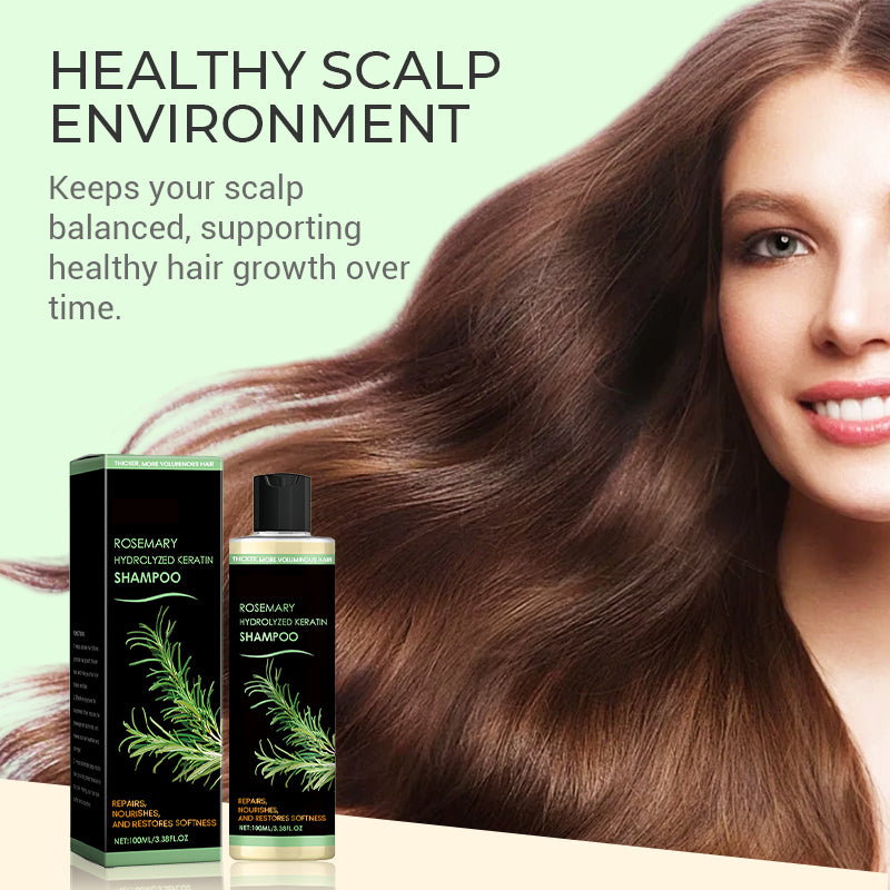 NovaSilk™ | Rosemary Hair Fuel Shampoo | 1+1 GRATIS