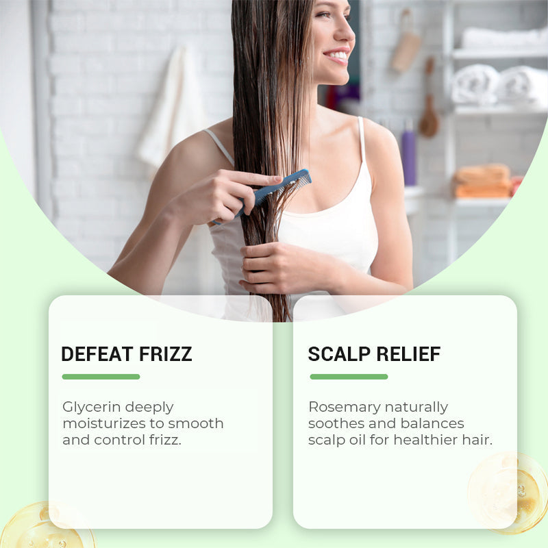 NovaSilk™ | Rosemary Hair Fuel Shampoo | 1+1 GRATIS