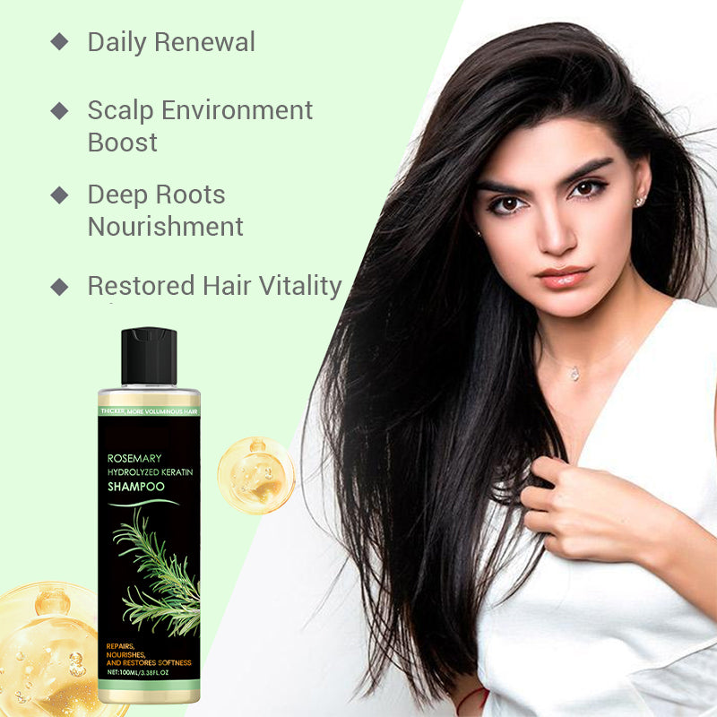 NovaSilk™ | Rosemary Hair Fuel Shampoo | 1+1 GRATIS