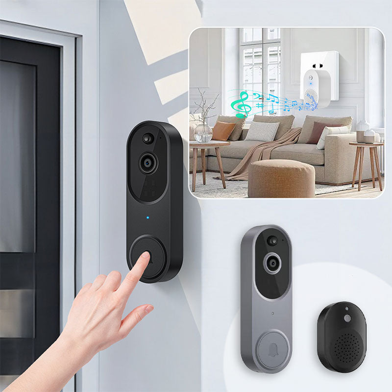 Luca™ | Smart HD-Videodörrklocka Med Liveaviseringar 🚪📱