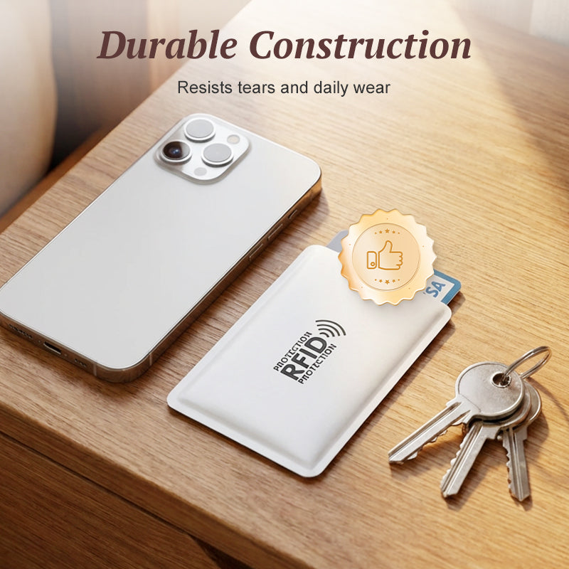SecureShield™ RFID Card Sleeves | Protect Your Cards & Block Digital Theft