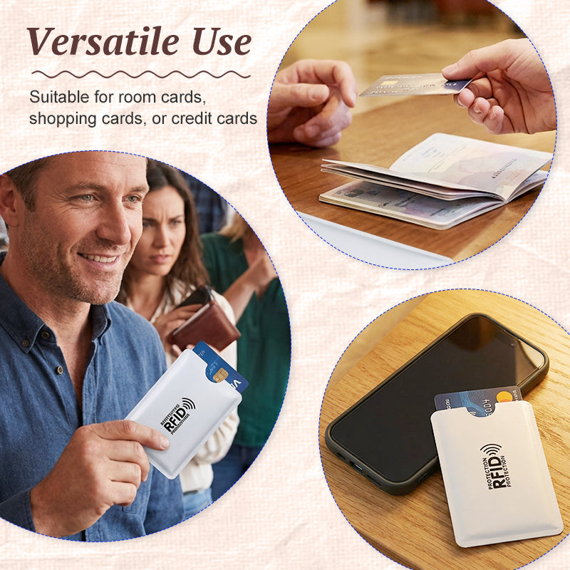 SecureShield™ RFID Card Sleeves | Protect Your Cards & Block Digital Theft