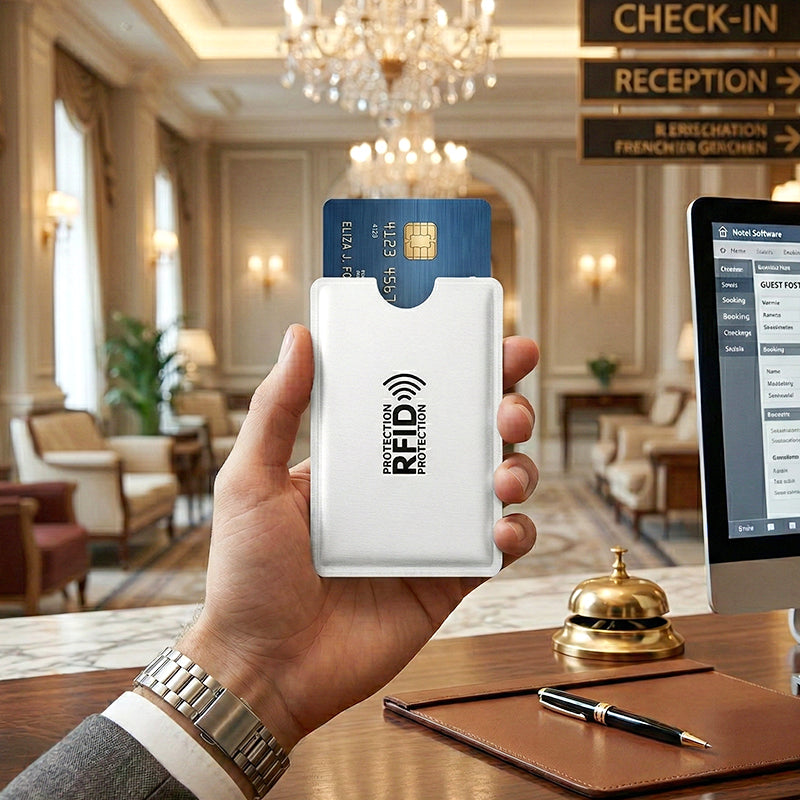 SecureShield™ RFID Card Sleeves | Protect Your Cards & Block Digital Theft