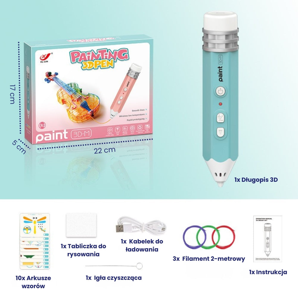 NovaPen™ | Trådlös 3D-skaparpenna